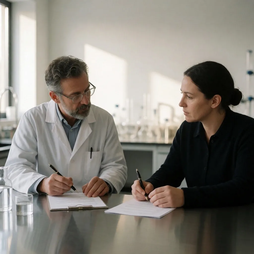 Inside VitaBritain's Kensington laboratory workspace