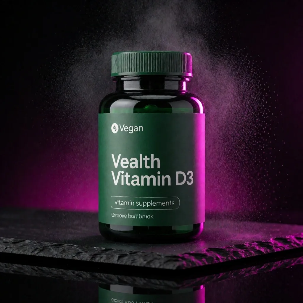 Vegan Vitamin D3 bottle